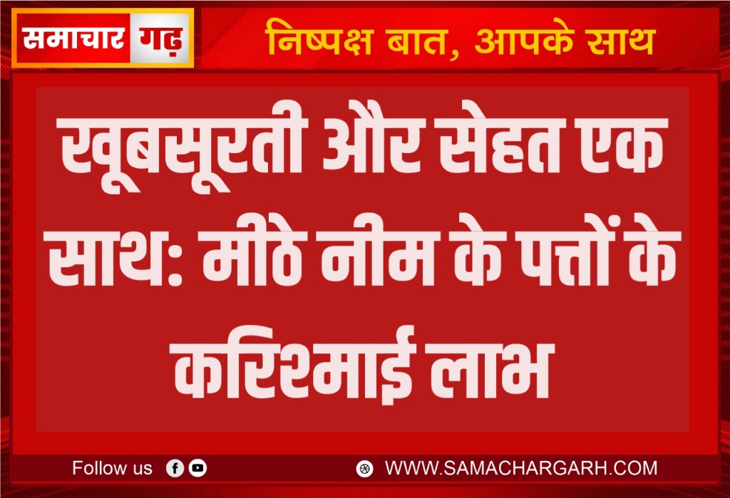 खूबसूरती और सेहत एक साथ: मीठे नीम के पत्तों के करिश्माई लाभ