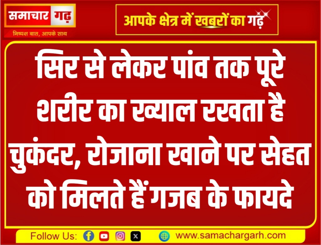 सिर से लेकर पांव तक पूरे शरीर का ख्याल रखता है चुकंदर, रोजाना खाने पर सेहत को मिलते हैं गजब के फायदे