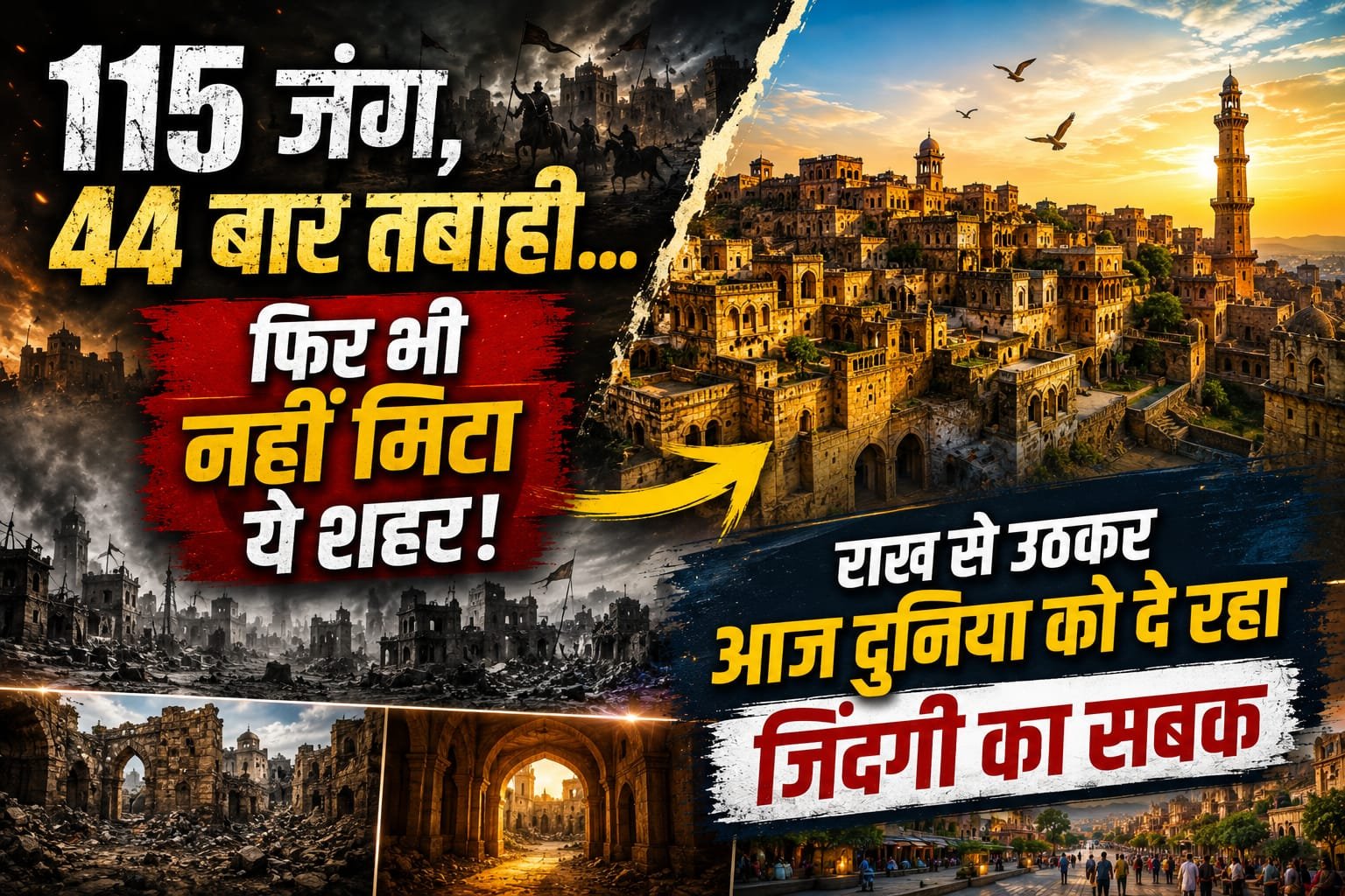 115 जंग, 44 बार तबाही… फिर भी नहीं मिटा ये शहर! राख से उठकर आज दुनिया को दे रहा जिंदगी का सबक