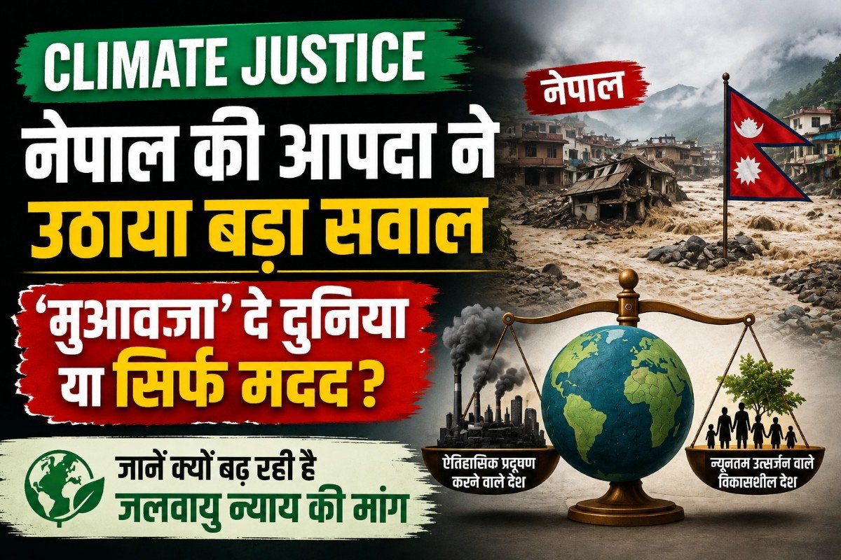 Climate Justice: नेपाल की आपदा ने उठाया बड़ा सवाल, ‘मुआवजा’ दे दुनिया या सिर्फ मदद? जानें क्यों बढ़ रही है जलवायु न्याय की मांग