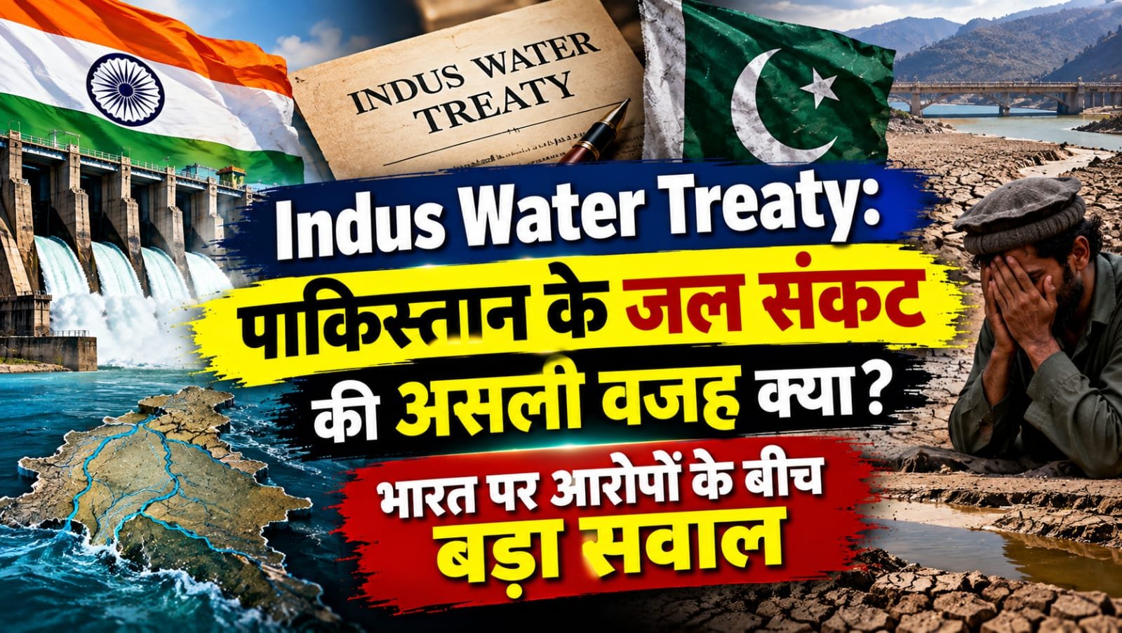 Indus Water Treaty: पाकिस्तान के जल संकट की असली वजह क्या? भारत पर आरोपों के बीच बड़ा सवाल