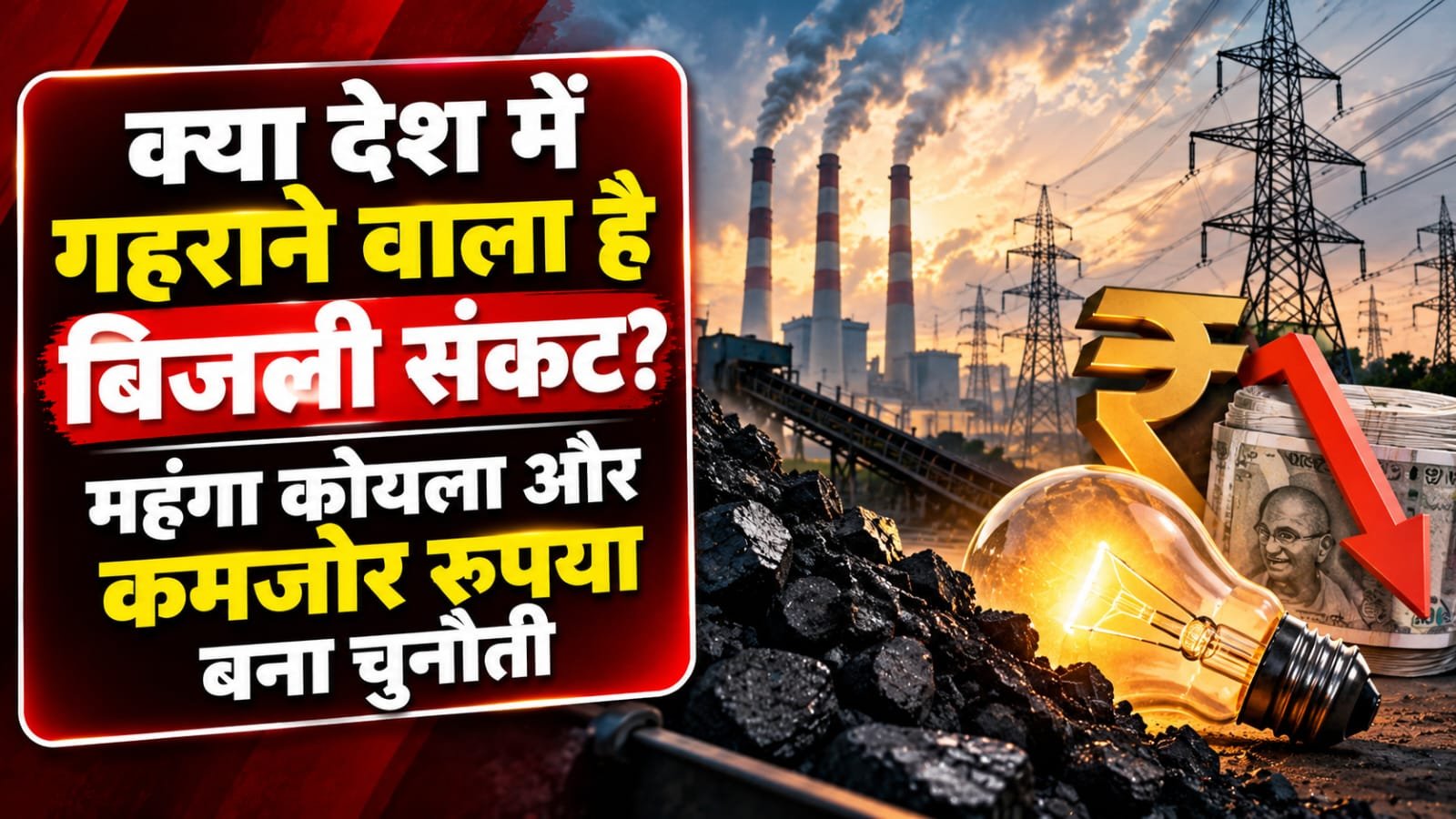 Electricity Crisis: क्या देश में गहराने वाला है बिजली संकट? महंगा कोयला और कमजोर रुपया बना चुनौती