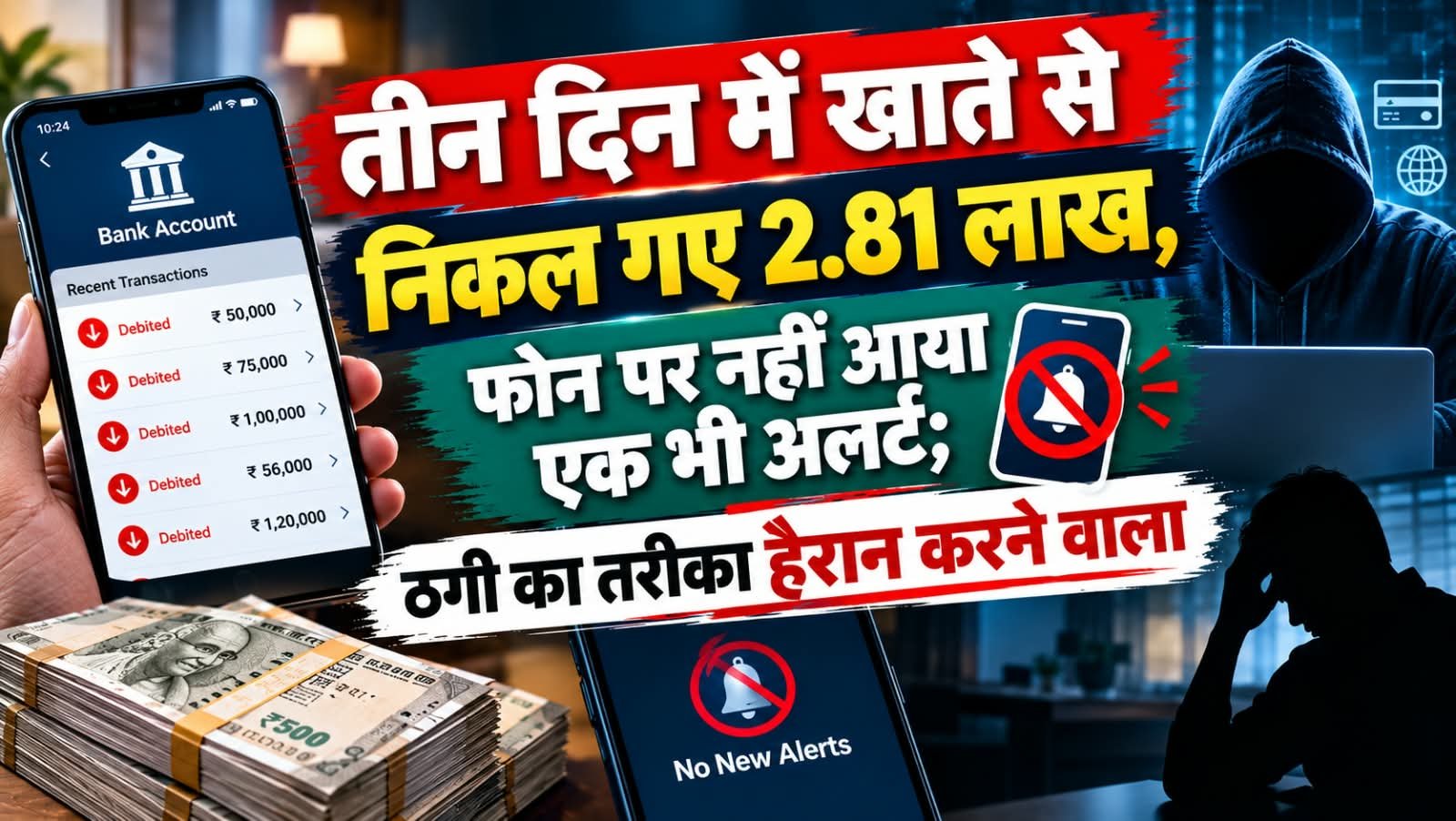 Bikaner News: तीन दिन में खाते से निकल गए 2.81 लाख, फोन पर नहीं आया एक भी अलर्ट; ठगी का तरीका हैरान करने वाला