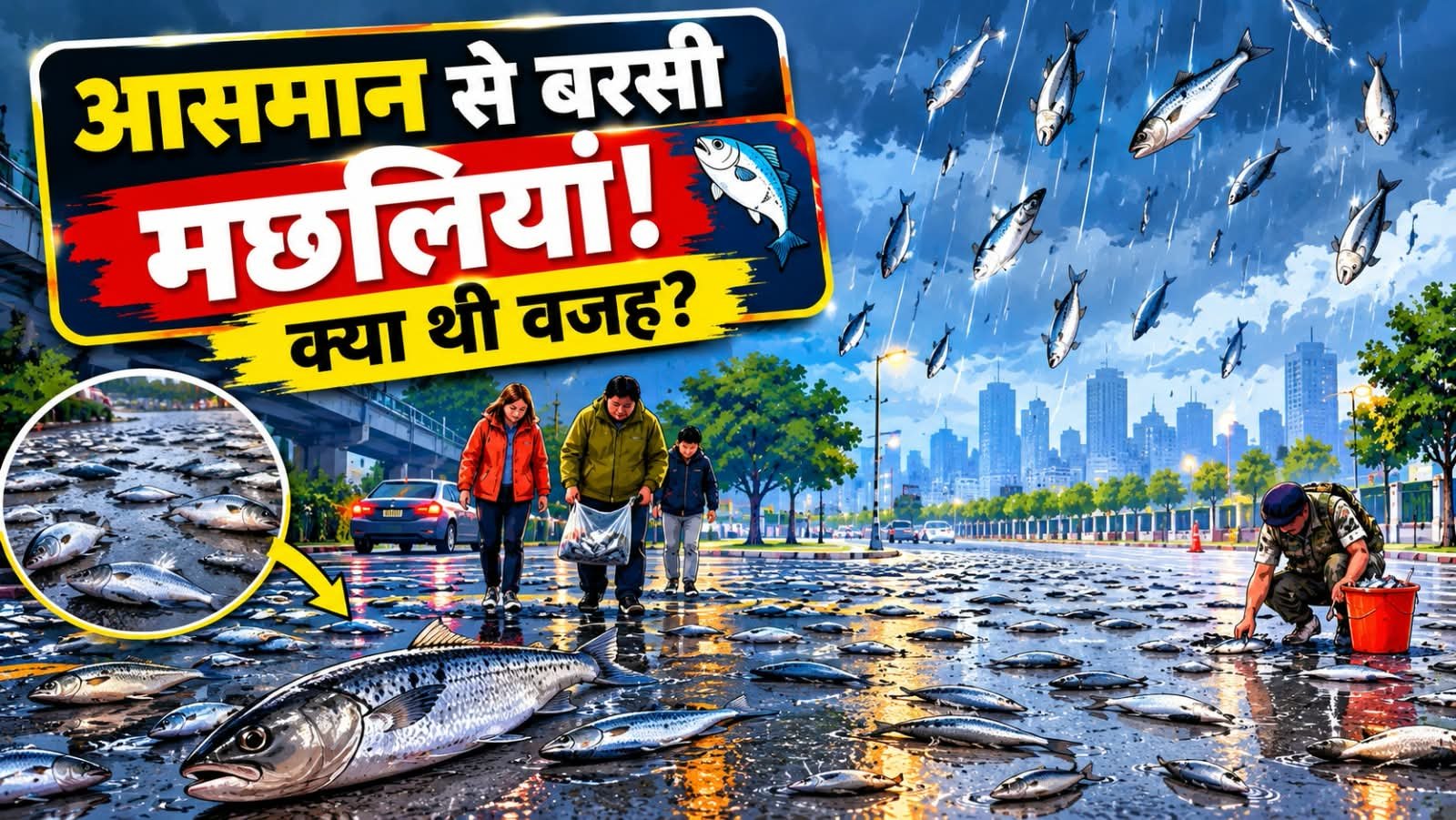 America Fish Rain: जब अमेरिका में आसमान से गिरने लगीं मछलियां, लोगों के सिर पर भी बरसीं; क्या थी वजह?