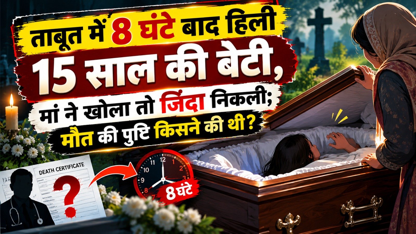 ताबूत में 8 घंटे बाद हिली 15 साल की बेटी, मां ने खोला तो जिंदा निकली; मौत की पुष्टि किसने की थी?