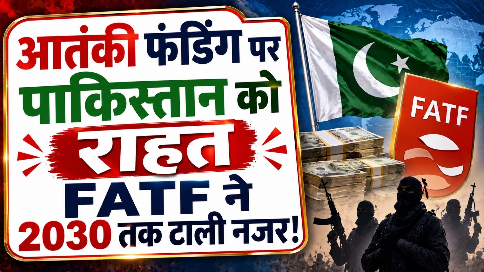 FATF की बैठक में पाकिस्तान पर कोई नई कार्रवाई नहीं, जैश की ऑनलाइन फंडिंग पर भी नहीं मिला जवाब; 2030 तक जारी रहेगी समीक्षा